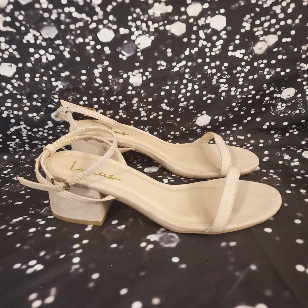 Lulu's Block Heel Sandals